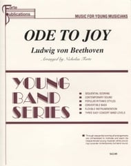 Ode to Joy Concert Band sheet music cover Thumbnail